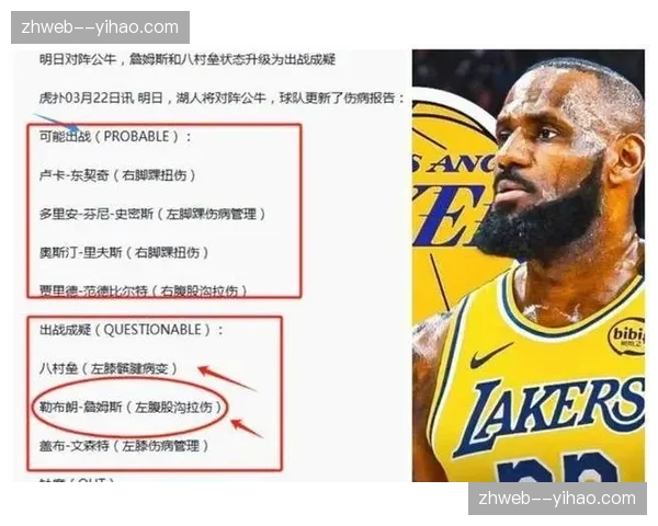 詹姆斯合同今夏到期，湖人获9000万薪资空间重构阵容